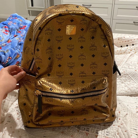 AUTHENTIC MCM Large Backpack